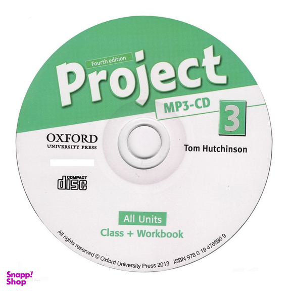 کتاب Project 3 Fourth Edition اثر Tom Hutchinson انتشارات Oxford به همراه سی دی