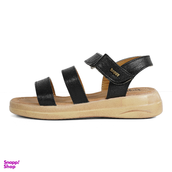 صندل طبی زنانه هپی مدل سوفیا رنگ مشکی