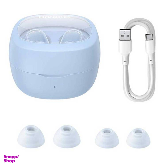 ایرفون بی‌ سیم بلوتوثی باسئوس مدل Bowie WM02 NGTW180101