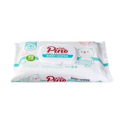 دستمال مرطوب کودک پینو بیبی حاوی عصاره آلوئه ورا بسته 72 عددی