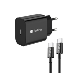 شارژر دیواری 25 وات پرووان مدل PWC501 به همراه کابل USB-C