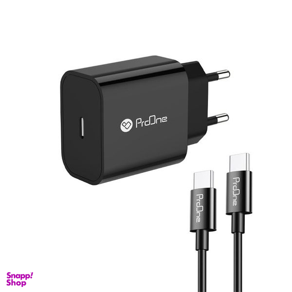 شارژر دیواری 25 وات پرووان مدل PWC501 به همراه کابل USB-C