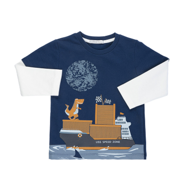 تیشرت آستین بلند پسرانه فیورلا مدل تایتانیک کد 34551