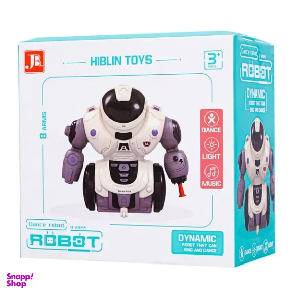 ربات جی بی مدل Hiblin toys دنسینگ کد 9990020011