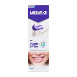 خمیر دندان میسویک مدل Purple White حجم 75 میلی لیتر
