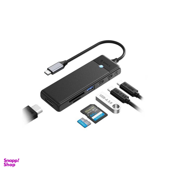 USB هاب 6 پورت اوریکو مدل PWD-6PS