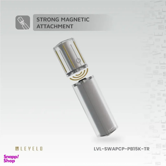 پاوربانک لولو مدل LVL-SWAPCP-PB15K-TR SwapCell PRO ظرفیت 15000 میلی آمپر ساعت