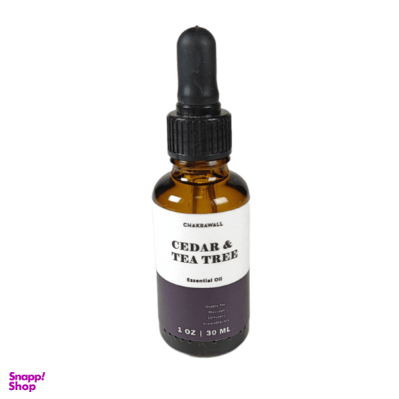 روغن بدن اسنشال اویل رایحه سدر و درخت چای کد 33 حجم 30 میلی لیتر