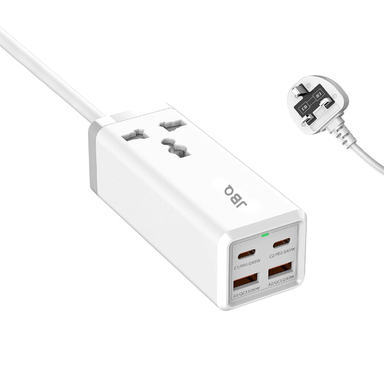 چندراهی برق USB دار جی بی کیو مدل SC-1418