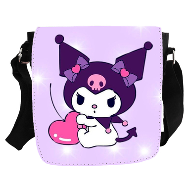 کیف رودوشی دخترانه طرح Kuromi کد 485