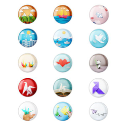 پیکسل اوریران مدل اشکال اوریگامی کد POD15 مجموعه 15 عددی