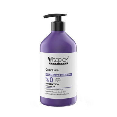 شامپو مو ویتاپلکس مدل Color Care مناسب موهای رنگ شده حجم 500 میلی لیتر