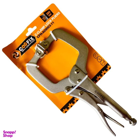 انبر قفلی ورق گیر کوفیکس مدل YP-11INCH سایز 11 اینچ