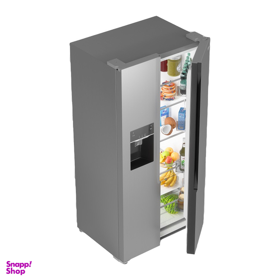 یخچال و فریزر ساید بای ساید 28 فوت جی پلاس مدل GSS-P7635W
