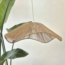 لوستر بافتنی نورهام مدل مکرومه کنفی دفرمه ۵۰