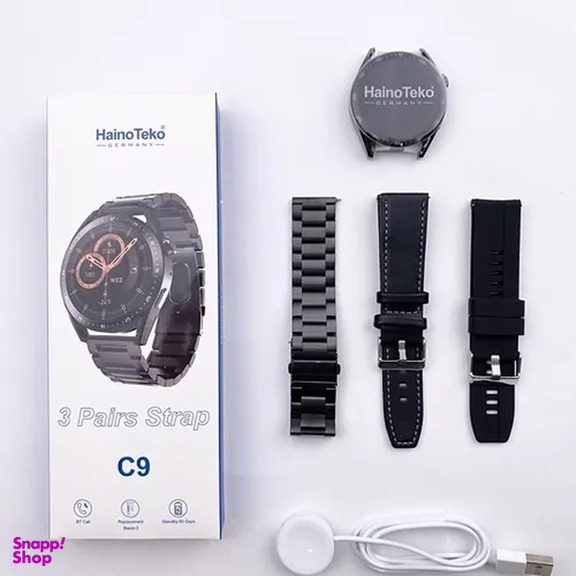 ساعت هوشمند هاینو تکو مدل C9 به همراه 3 بند ساعت