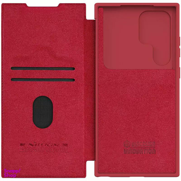 کیف کلاسوری نیلکین مدل Qin Pro Leather Case مناسب برای گوشی موبایل سامسونگ Galaxy S23 Ultra