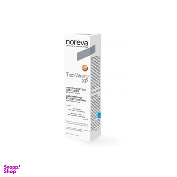کرم دور چشم نوروا مدل Trio White حجم 15 میلی لیتر