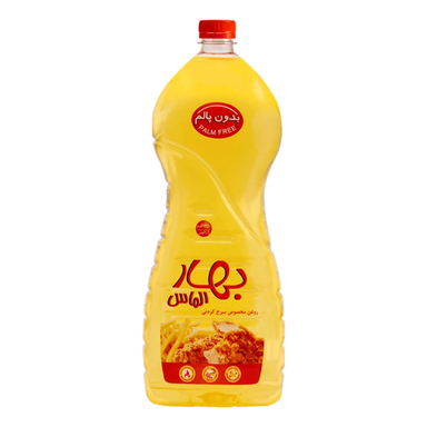 روغن مایع سرخ کردنی بهار الماس حجم 1500 میلی لیتر