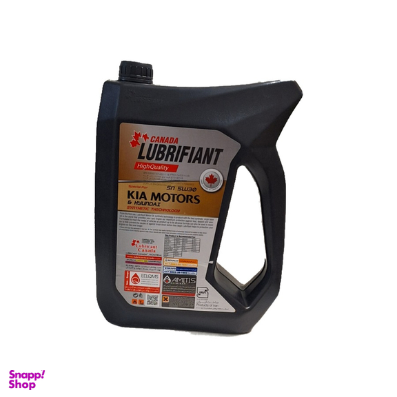 روغن موتور لوبریفنت کانادا مدل 5-30 API SN حجم 5 لیتر مناسب کیا و هیوندا
