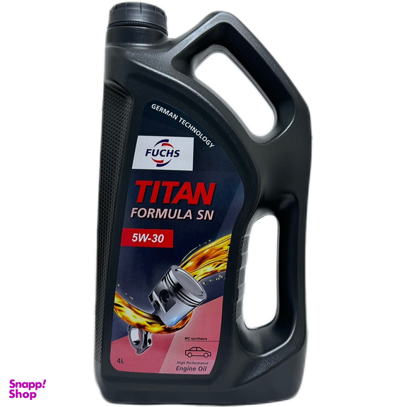 روغن موتورفوکس مدل تیتان کد 5W30 SN حجم 4 لیتر
