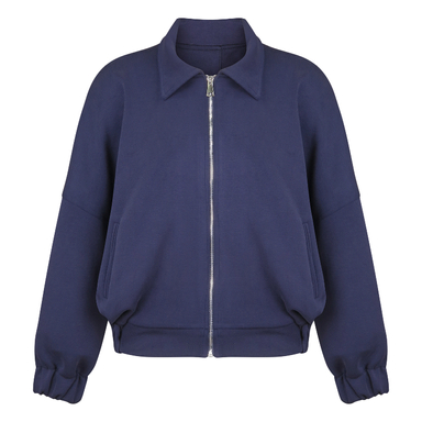 سویشرت زنانه مدل ANSE404 رنگ سرمه ای