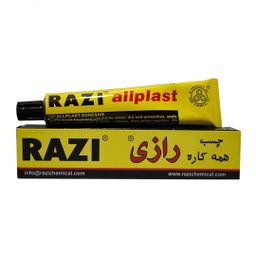 چسب همه کاره رازی مدل Allplast حجم 50 میلی لیتر