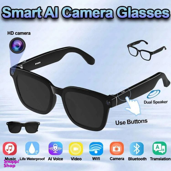 عینک هوشمند و هدست مترجم با قابلیت فیلمبرداری مدل V03-T5