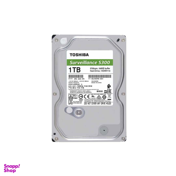 هارد اینترنال دوربین مداربسته توشیبا مدل Surveliance S300 HDWV110
