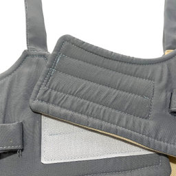 بند کمک راه مدل نیم تنه نی نی سیف کد 813 رنگ طوسی