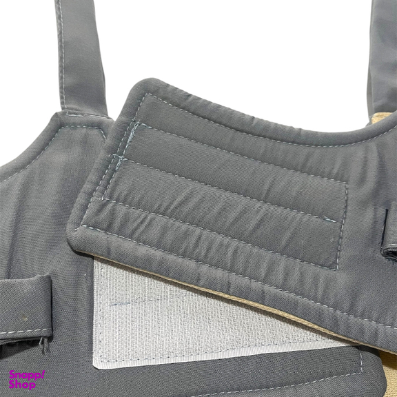 بند کمک راه مدل نیم تنه نی نی سیف کد 813 رنگ طوسی