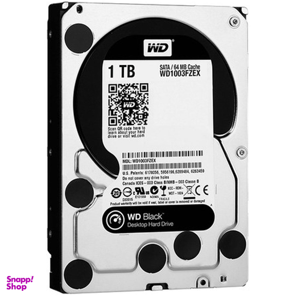 هارددیسک اینترنال وسترن دیجیتال (Western Digital) مدل Black WD1003FZEX ظرفیت 1 ترابایت