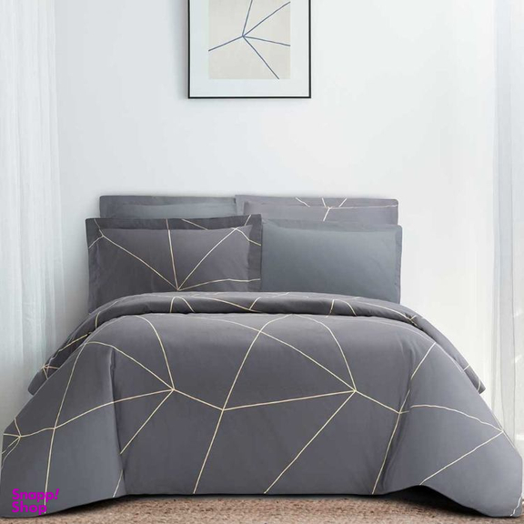 سرویس ملحفه دونفره 6 تکه لایکو مدل راسان سایز 200×180 سانتی متر