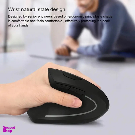 ماوس بی سیم ارگونومیک مدل JSY-6