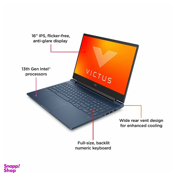 لپ تاپ 16 اینچی اچ پی مدل VICTUS 16 R0050NIA - A