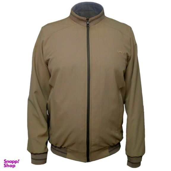 کاپشن بهاره دورو مردانه آرپو مدل اروند رنگ زیتونی