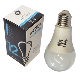 لامپ حبابی 12 وات LED  پایه E27 آژند پارت روشنا مدل w12