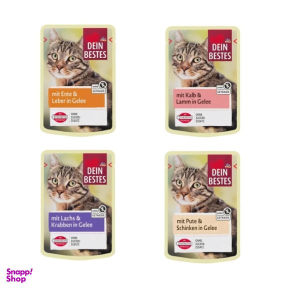 پوچ گربه دین بستس مدل collection وزن 400 گرم مجموعه 4 عددی