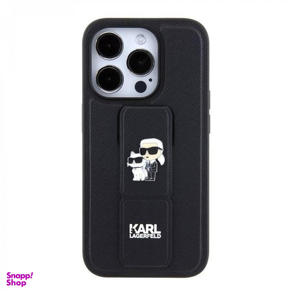 کاور گوشی موبایل کارل لاگرفلد مدل Choupette مناسب برای اپل iPhone 15 Pro