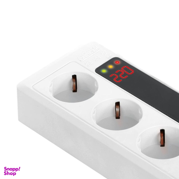 محافظ دیجیتال 5 راهی کامپیوتر و صوتی تصویری گرین لاین کد GLP105-D طول 2 متر