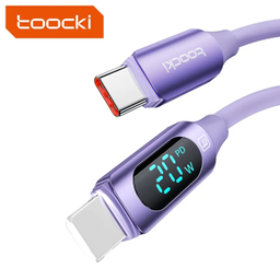 کابل تبدیل Type-C به Lightning توکی مدل 20W TQ-X55 طول 1 متر