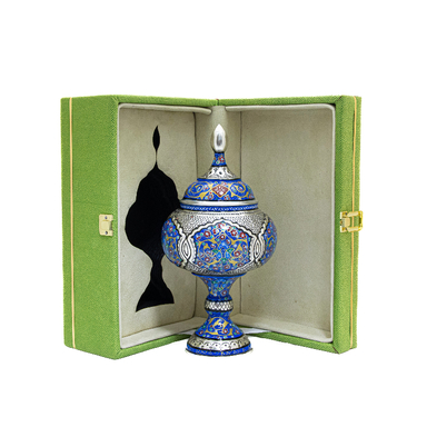 شکلات خوری مسی قلمزنی کد 8226 همراه با هارد باکس