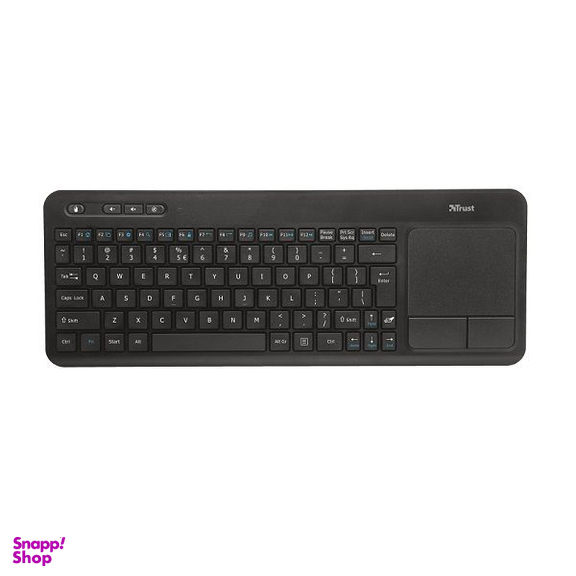 کیبورد بی سیم تراست مدل VEZA WIRELES WITH TOUCHPAD