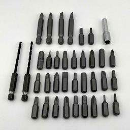 پیچ گوشتی شارژی مدل PE1 مجموعه 45 عددی