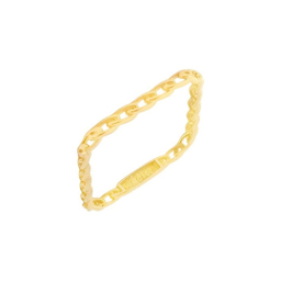 انگشتر طلا 18 عیار زنانه میو گلد مدل مربع کد R1485 سایز 53