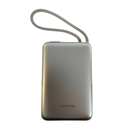 پاوربانک بی سیم فوننگ مدل کابل متصل کد PX118 ظرفیت 10000 میلی‌ آمپر ساعت