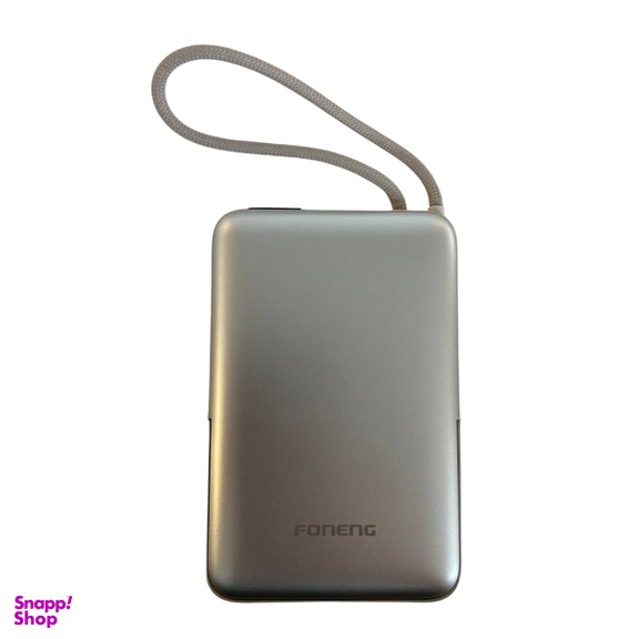 پاوربانک بی سیم فوننگ مدل کابل متصل کد PX118 ظرفیت 10000 میلی آمپر ساعت