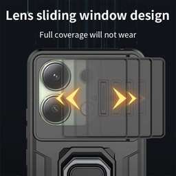 کاور گوشی موبایل سامورایی مدل SHOCKPROOF مناسب برای شیائومی Redmi Note 13 4G