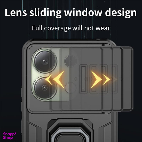 کاور گوشی موبایل سامورایی مدل SHOCKPROOF مناسب برای شیائومی Redmi Note 13 4G