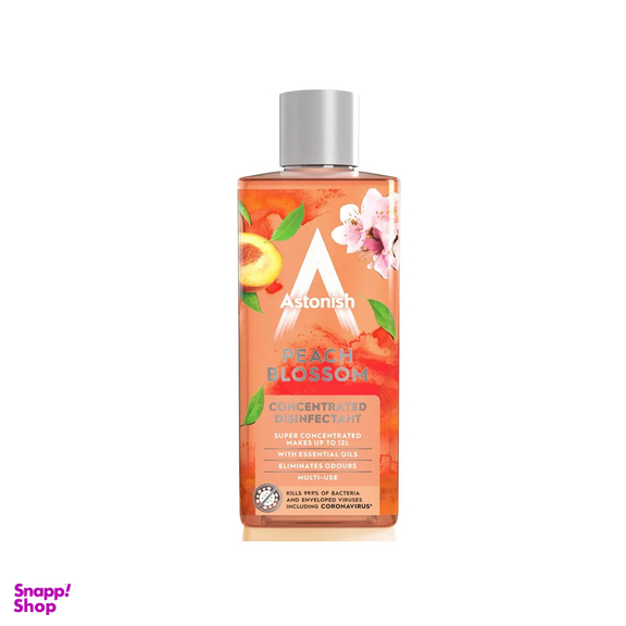 ضدعفونی‌ کننده فوق غلیظ استونیش Astonish با رایحه شکوفه هلو